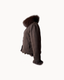 Nora Fur Jacket — Woven