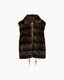 Liv Fur Jacket — Brown