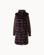 Ebba Fur Jacket — Plum