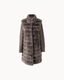 Ebba Fur Jacket — Taupe