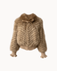 Wilma Fur Jacket — Caramel