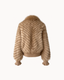 Wilma Fur Jacket — Caramel
