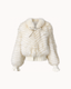 Wilma Fur Jacket — Cream