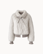 Wilma Fur Jacket — Frost
