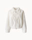 Stina Fur Jacket — White