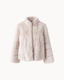 Tuva Fur Jacket — Pink