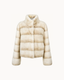 Selma Fur Jacket — Beige