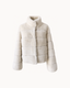 Selma Fur Jacket — Cream