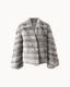 Sanni Fur Jacket — Grey