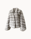 Sanni Fur Jacket — Grey