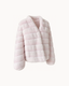 Sanni Fur Jacket — Pink