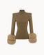 Hulda Coat — Gold