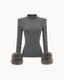 Hulda Coat — Grey