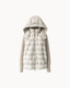 Davos Fur Knit Jacket in Cream — angle