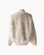 The Gstaad Bomber in Cream — back