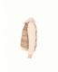 Mink Puffer Knit Jacket — Soft Sand